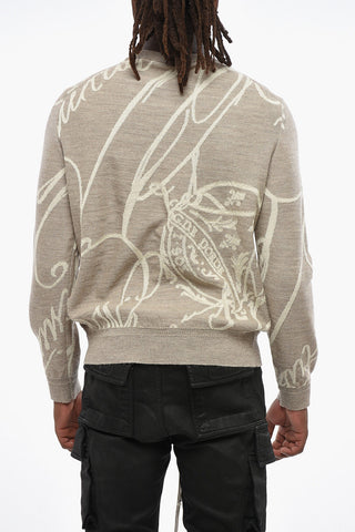 Maglia Girocollo Ricamata