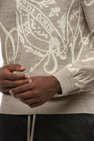 Maglia Girocollo Ricamata