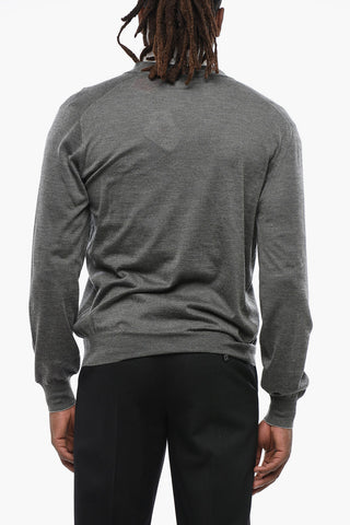 Cashmere and Silk V-Neck Cardigan