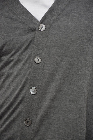 Cashmere and Silk V-Neck Cardigan