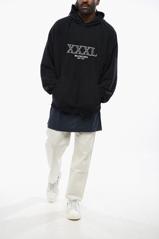 Oversized Fit UNISEX Hoodie with Inner T-Shirt
