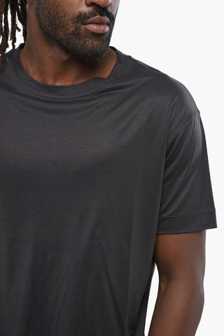 Oversize Fit Silk UNISEX Crew-neck T-shirt