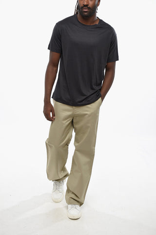 Oversize Fit Silk UNISEX Crew-neck T-shirt