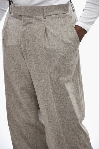Pantaloni in Lana a 1 Pince