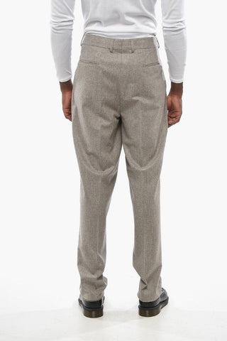 Pantaloni in Lana a 1 Pince