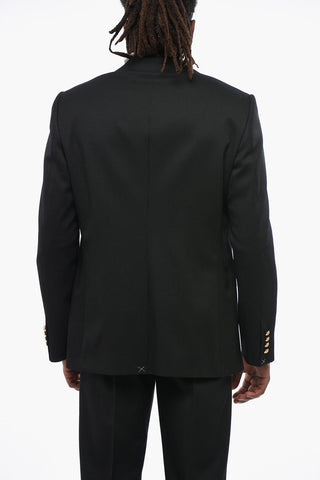 Giacca in Lana Uno Spacco Revers Classico