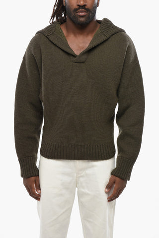 V-Neck Wool Sweater