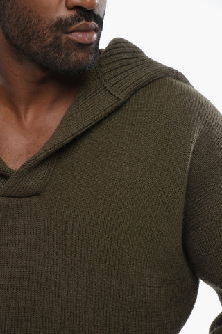 V-Neck Wool Sweater