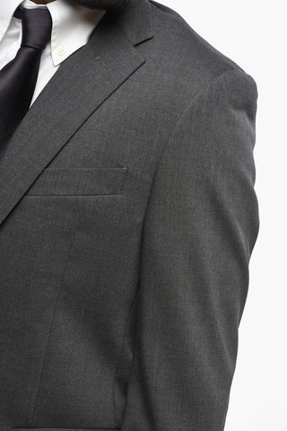 CC COLLECTION Virgin Wool Suit with Flap Pockets