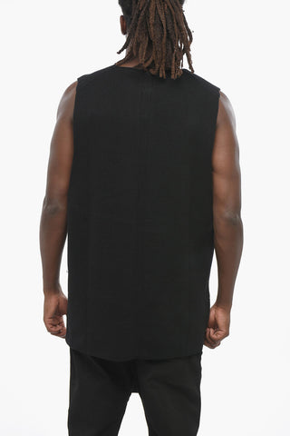 LUXOR V-Neck Sleeveless Cashmere Sweater