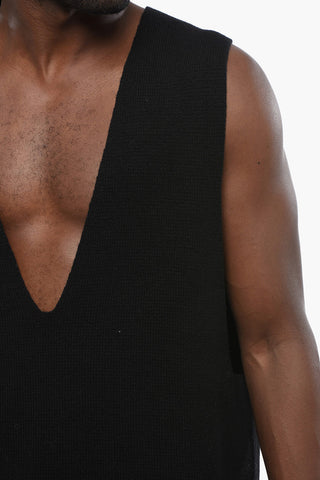 LUXOR V-Neck Sleeveless Cashmere Sweater