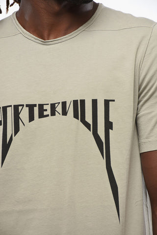 DRKSHDW Front Printed Crew-neck T-Shirt