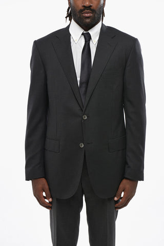 Blazer aus Schurwolle mit Pattentaschen