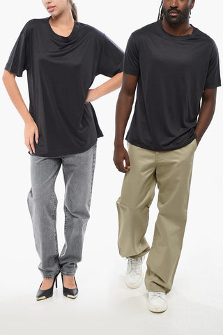 Oversize Fit Silk UNISEX Crew-neck T-shirt