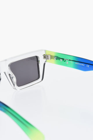 Transparent NASSAU Sunglasses with Gradient Rods
