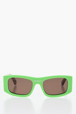 Rectangular Bicolour Sunglasses LUCIO with Gradient Temples
