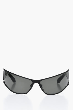 Solid-Color Sunglasses LUNA with Curved Frame