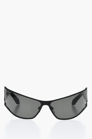 Solid-Color Sunglasses LUNA with Curved Frame