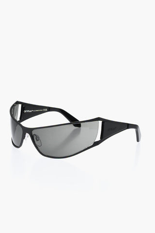 Solid-Color Sunglasses LUNA with Curved Frame