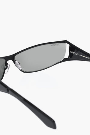 Solid-Color Sunglasses LUNA with Curved Frame