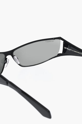 Solid-Color Sunglasses LUNA with Curved Frame
