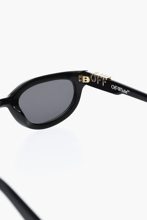 Occhiali Da Sole SPARKS Ovali con Monogram Effetto Dorato