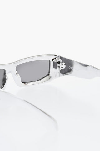 선글라스 VOLCANITE, 은색 직사각형 프레임