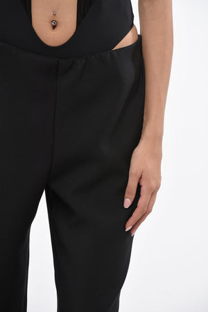 Solid-Color Trousers