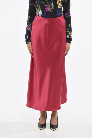 Gonna Lunga BOSHAN In Satin a Tinta Unita
