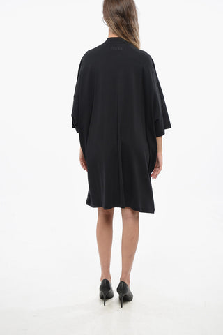 COUTURE! Vestito Tee Oversize in Cotone con Perline