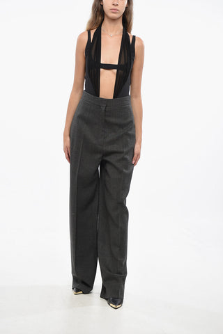 Virgin Wool GORDON Single Pleated Pants