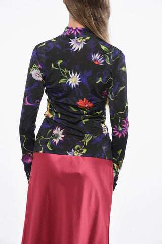 Floral Print Top THE GENIE