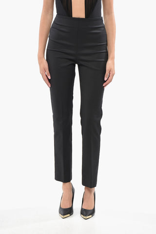 Pantaloni a Sigaretta in Misto Cotone