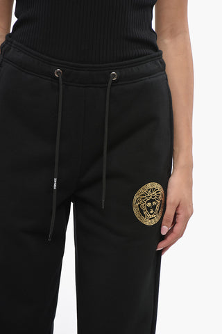 Jogginghose Aus Baumwolle Mit Monogramm In Goldoptik