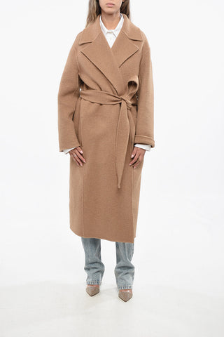Cappotto MALIKA In Cashmere con Spacco