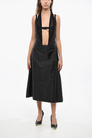 Gonna A-Line A Tinta Unita 