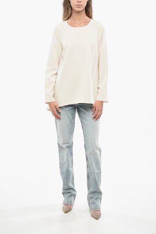 Oversized Asymmetric Blouse