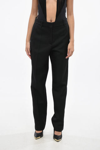 Pantaloni BORGO In Lana Vergine e Seta 