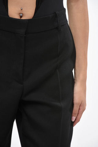 Pantaloni BORGO In Lana Vergine e Seta 