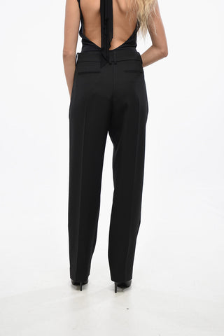 Pantaloni BORGO In Lana Vergine e Seta 