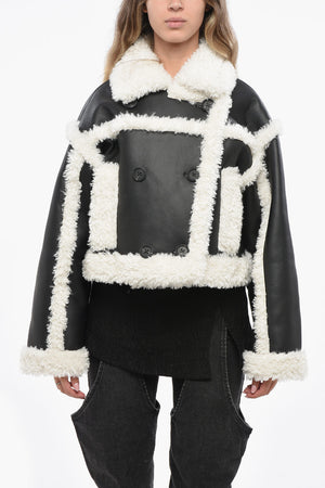 Giubbotto KRISTY In Eco Shearling Doppiopetto