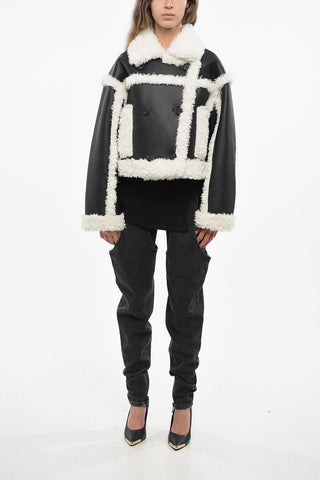 Giubbotto KRISTY In Eco Shearling Doppiopetto