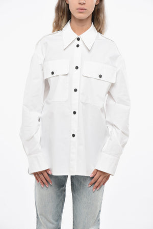 Cotton Shirt MISSA with Front Pockets