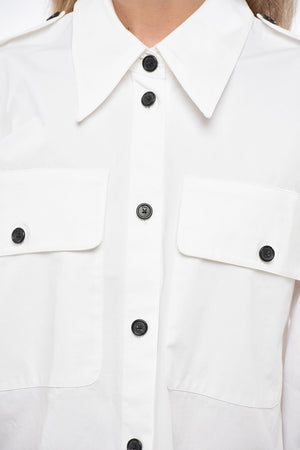 Cotton Shirt MISSA with Front Pockets