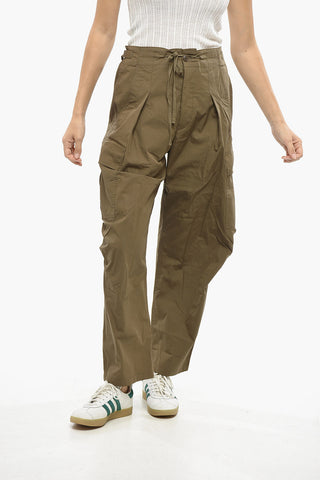 ETOILE Cotton Cargo Trousers REBECCA with Industrial Belt