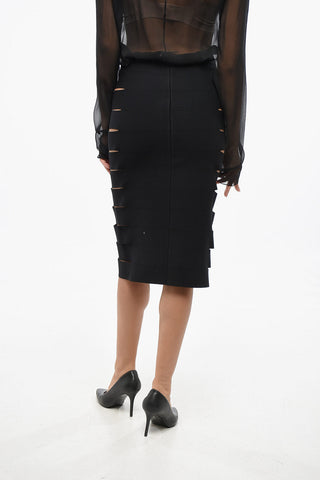 Solid Color Longuette with Cut-Out Details