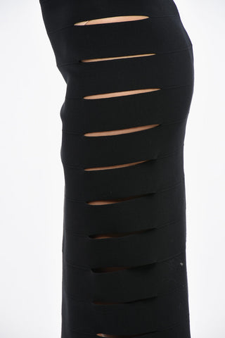 Solid Color Longuette with Cut-Out Details