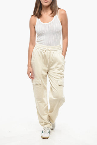 ETOILE Joggers Cargo PEORANA in Cotone Felpato 