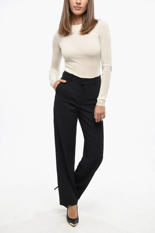 Straight Trousers REDANA with Belt Loops