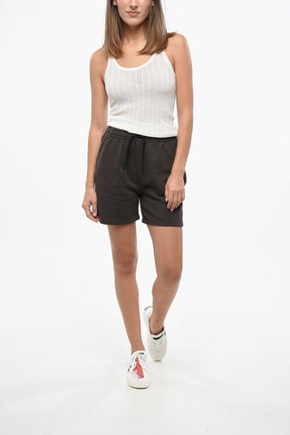 ETOILE Cotton Shorts MIRIANA with Velour Monogram